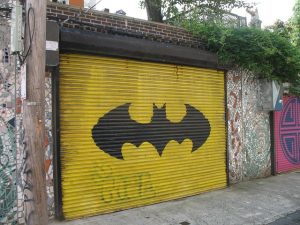 porte de garage batman